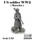 1/35 WWII US Soldier (Bazooka)