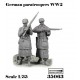 1/35 WWII German Paratroopers (2 figures)