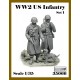 1/35 WWII US Infantry Set 1 (2 figures)