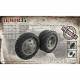1/35 Studebaker "Firestone Military" Wheels Before 1945 (10pcs & 1 Spare)