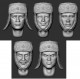 1/35 WWII Soviet Soldiers in Winter Hats (set 2)