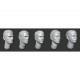 1/35 Hairy Head x5 (Set 28)