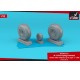 1/32 B-17F/G Flying Fortress Wheels w/Weighted Tyres Type C (RA) for HK Models