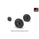 1/48 Antonov An-2/An-3 Colt Wheels w/Weighted Tyres