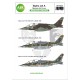 Decals for 1/48 Alpha Jet A Germain Air Force - Bundeswehr