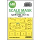 1/32 Supermarine Spitfire Mk.IXc Double-sided fit Mask for Revell kits