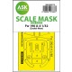 1/32 Fw 190A-4 One-sided Express-fit Mask for Zoukei-Mura