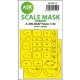 1/32 A-20G Raaf Havoc One-Sided Express Fit Mask for HK Models