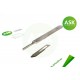 Scalpel Stainless Steel with 3 Spare Blades no.10