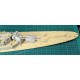 1/350 German Cruiser Prinz Eugen Wooden Deck for Trumpeter kit #05313