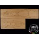 1/350 HMS Warspite Wooden Deck for Academy kit #14105