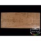 1/350 WWII Italian Navy Battleship Roma Wooden Deck for Trumpeter kit #05318