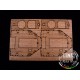 1/350 German Z-38 Destroyer Wooden Deck for Dragon kit #1049