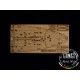 1/700 Italian Navy RN Vittorio Veneto 1940 Wooden Deck for Trumpeter kit #05779