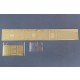 1/700 Japanese Aircraft Carrier Akagi Wooden Deck w/Photoetch for Hasegawa #227 kit