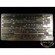 1/350 WWII IJN Yamato Rail Photo-etched Set for Tamiya kit #78025