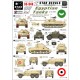 Decals for 1/35 Egyptian Tanks 1950s: BTR-152/T-34-85/SU-100/JS-3M Stalin/Staghound