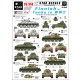 1/35 WWII Finnish Tanks Decals #1 for T-34 m/1941, T-34 m/1943 & BA-20M Armoured Car
