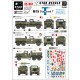 1/35 M19 Diamond Tank Transporter Decals Part3 for British Units in NW Europe