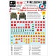 1/35 Formation&AoS Markings/Decals for British 8th and 33rd Armoured Brigade 1944-45