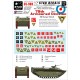 1/35 Formation&AoS Markings/Decals for British 79th Armoured Division #1 1944-45