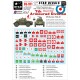 1/35 Formation&AoS Markings/Decals for British 7th Desert Rats Armoured Division 1944-45