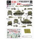 1/35 US 66th Armoured Regiment Decals for M4 Shermans in Normandy