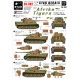 1/35 Afrika Tigers Decals #1 for Tiger I Initial Production s.Pz-Abt.501 &10 Panzer Div.