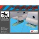 1/48 Boeing CH-47 Chinook Ski Accessories Set for Italeri kits