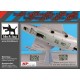 1/48 Harrier Gr 7 Electronics & Hydraulics Detail Set for Hasegawa kits