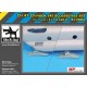 1/72 CH-47 Chinook Ski Accessories Set for Italeri kits