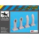 1/72 Lockheed C-130 Hercules Exhausts for Italeri kits