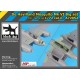 1/72 De Havilland Mosquito Mk VI Super Detail set for Tamiya kits