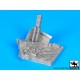 1/35 Ruined Wall Section Diorama Base No.2 (Size: 55x55mm)