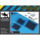 1/72 US Navy Tiedown and Padeye for Aircraft Carrier (CV/CVN)