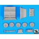 1/35 US Dodge Truck Accessories Set (Canvas/Wheels/Stowage) for AFV Club kit