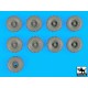 1/35 HEMTT Wheels Set (9 resin wheels)