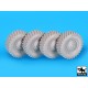 1/35 Dingo Scout Car Wheels Set