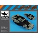 1/35 Half Track M 21 Accessories Set for Tamiya kits