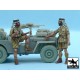 1/48 British SAS Jeep Crew Afrika (2 Figures) for Tamiya kits