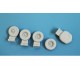 1/35 VW Schwimmwagen / Kubelwagen Off Road Tyres for Tamiya kits