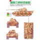 1/35 Panther A/G Spotted Three Colour Camouflage Paint Masking Sheets