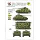 1/35 PzKpfw IV Ausf. G/H Airbrush Camo Masking Vol.1 for BT-001