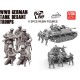 1/35 WWII German Tank Desant Troops (5 figures)