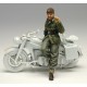 1/35 German Motorcycle Soldier (1 figure)