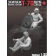 1/35 Soviet T-70B Light Tank Crews for Zvedza kit #3631 (2 figures)