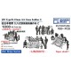 1/200 IJN Type 96 Twin AA Gun Crew Set C (100+pcs)