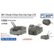1/350 IJN 3 Nendo 127mm Twin Gun Type C/D (2pcs)