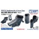 1/350 IJN MAYA Smokestacks (1944) for Aoshima kit