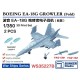 1/350 USN EA-18G GROWLER (Fold, 2pcs with decals)